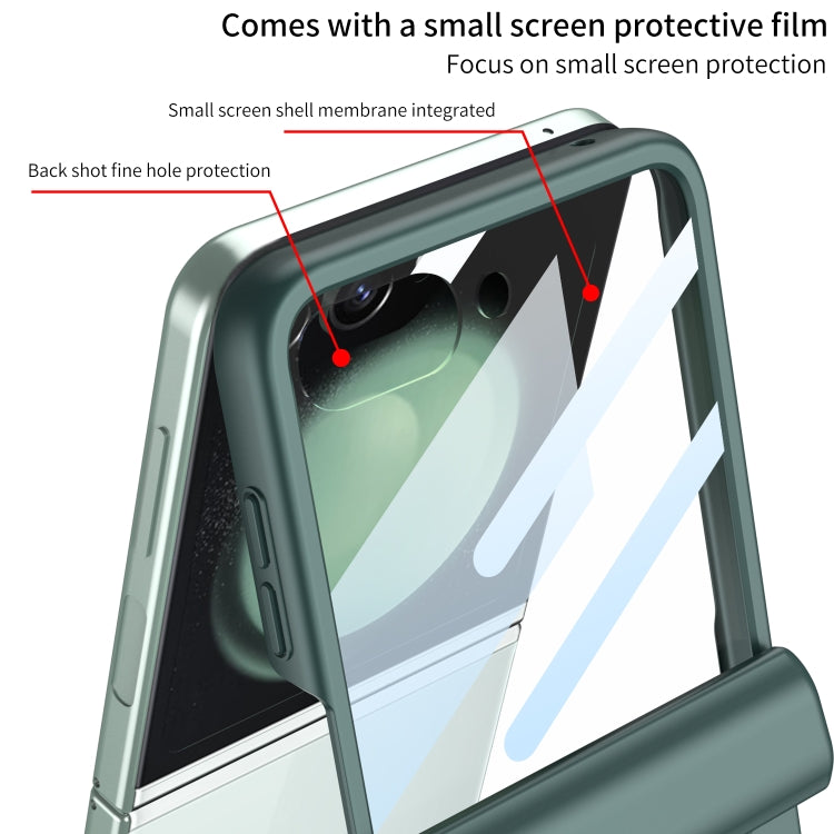 For Samsung Galaxy Z Flip5 GKK Integrated Full Coverage Folding Phone Case(Grey) - free shipping - PMC TechLife - Order now!