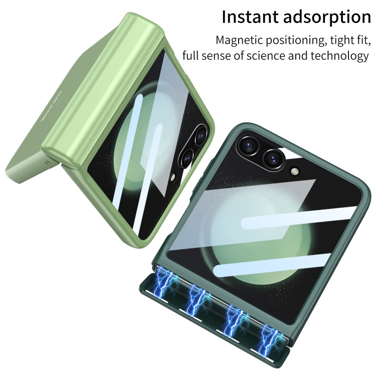 For Samsung Galaxy Z Flip5 GKK Integrated Full Coverage Folding Phone Case(Green) - free shipping - PMC TechLife - Order now!