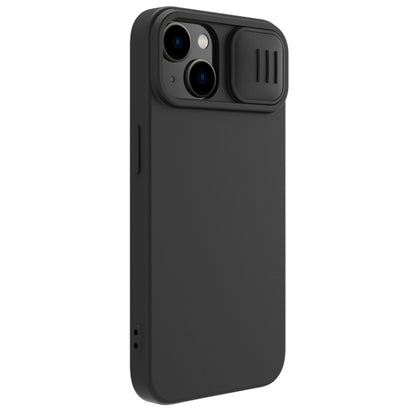 For iPhone 15 NILLKIN CamShield MagSafe Liquid Silicone Phone Case(Black) - iPhone 15 Cases by NILLKIN | Online Shopping South Africa | PMC Jewellery