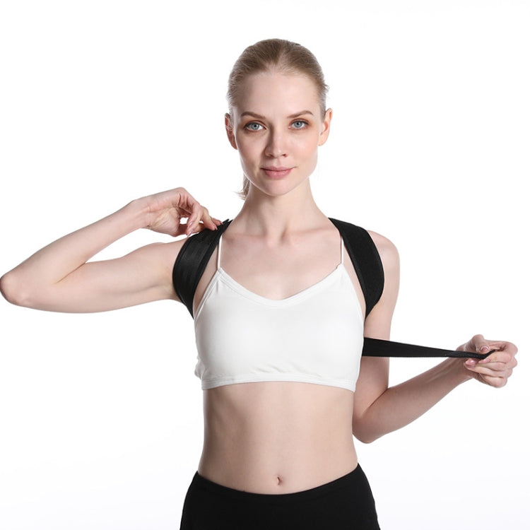 Anti-kyphosis Correction Belt Invisible Artifact For Sitting Posture, Style: Correction Belt + Shoulder Strap, Size:L - Corrector by PMC Jewellery | Online Shopping South Africa | PMC Jewellery