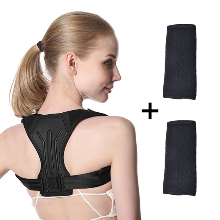 Anti-kyphosis Correction Belt Invisible Artifact For Sitting Posture, Style: Correction Belt + Shoulder Strap, Size:XL - Corrector by PMC Jewellery | Online Shopping South Africa | PMC Jewellery