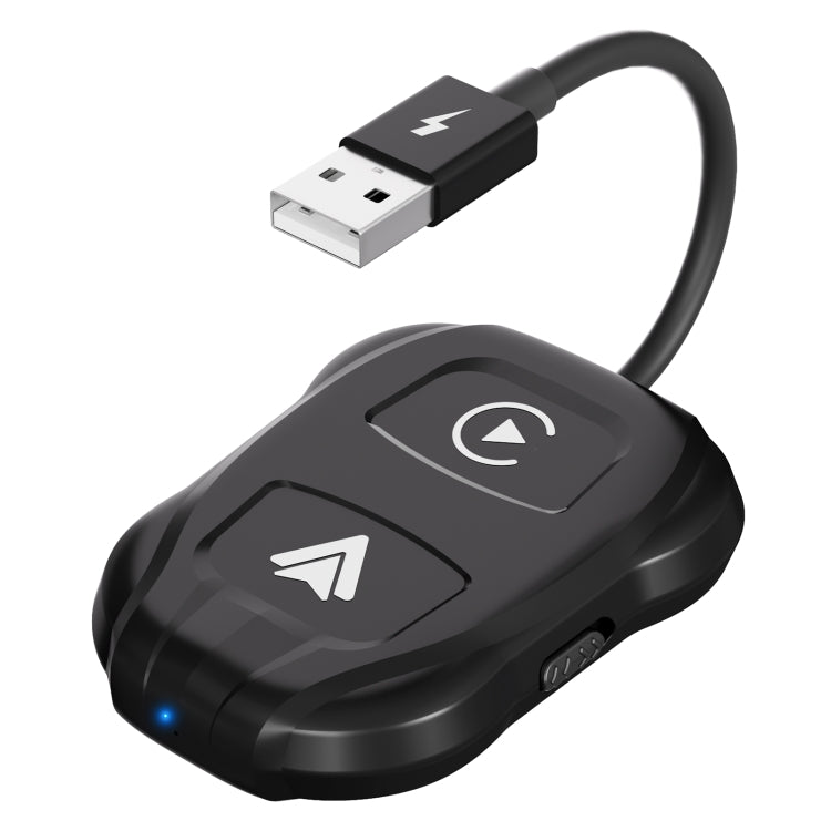 THT-020-9 USB + USB-C / Type-C Wired to Wireless Carplay / Android Auto Adapter(Black) - Bluetooth Adapters by PMC TechLife | Online Shopping South Africa | PMC TechLife | Buy Now Pay Later Mobicred
