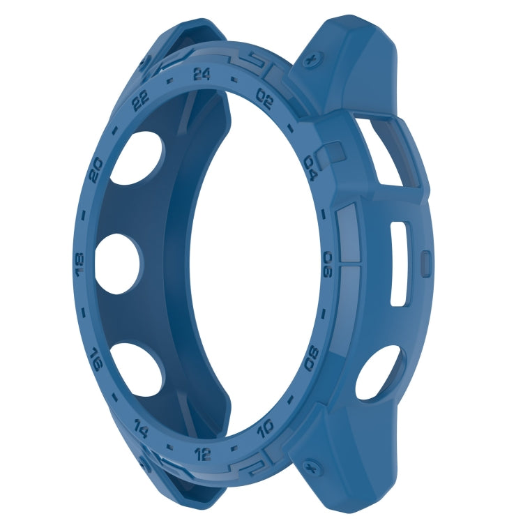 Compatible with Garmin Tactix 7 Amoled Armor Hollow TPU Watch Protective Case(Dark Blue) - free shipping - PMC TechLife - Order now!