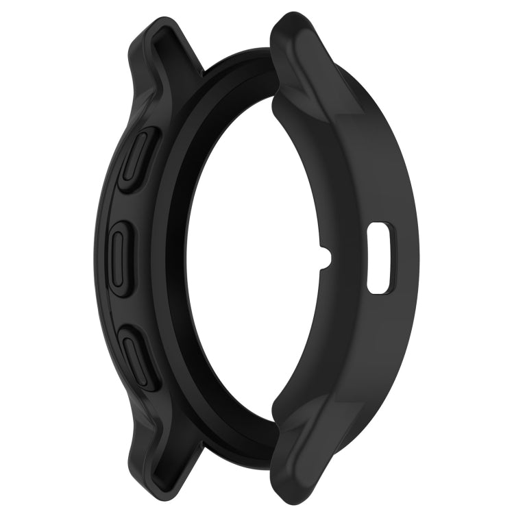 For Garmin Venu 3S Half Pack Hollow TPU Armor Watch Protective Case(Black) - Watch Cases by PMC Jewellery | Online Shopping South Africa | PMC Jewellery