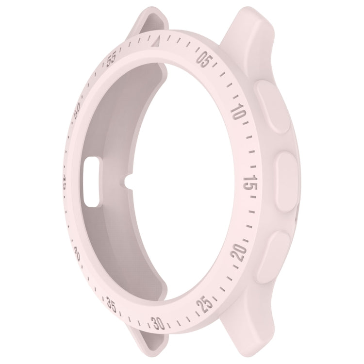 For Garmin Venu 3S Half Pack Hollow TPU Armor Watch Protective Case(Light Pink) - Watch Cases by PMC Jewellery | Online Shopping South Africa | PMC Jewellery