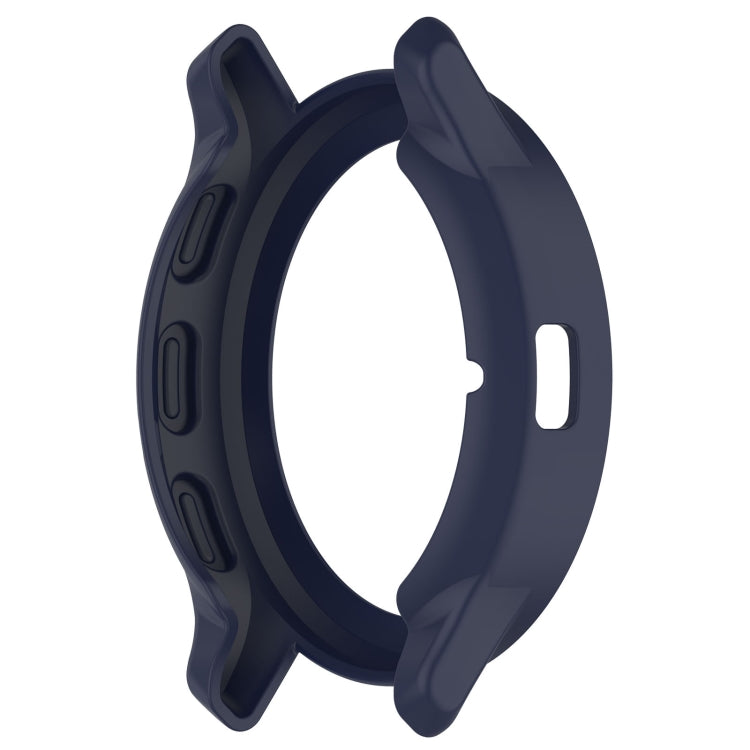 For Garmin Venu 3 Half Pack Hollow TPU Armor Watch Protective Case(Dark Blue) - Watch Cases by PMC TechLife | Online Shopping South Africa | PMC TechLife