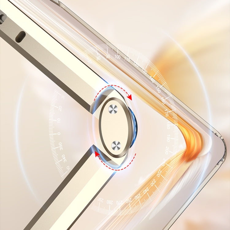 For Honor V Purse GKK Integrated Magnetic Folding Metal Full Coverage Phone Case(Black) - Honor Cases by GKK | Online Shopping South Africa | PMC TechLife | Buy Now Pay Later Mobicred
