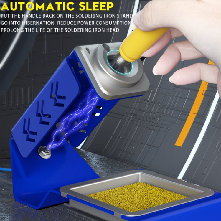 Mechanic 210MAX Dual Station Thermostatic Adjustable Digital Display Soldering Station, Plug:EU - free shipping - PMC TechLife - Order now!