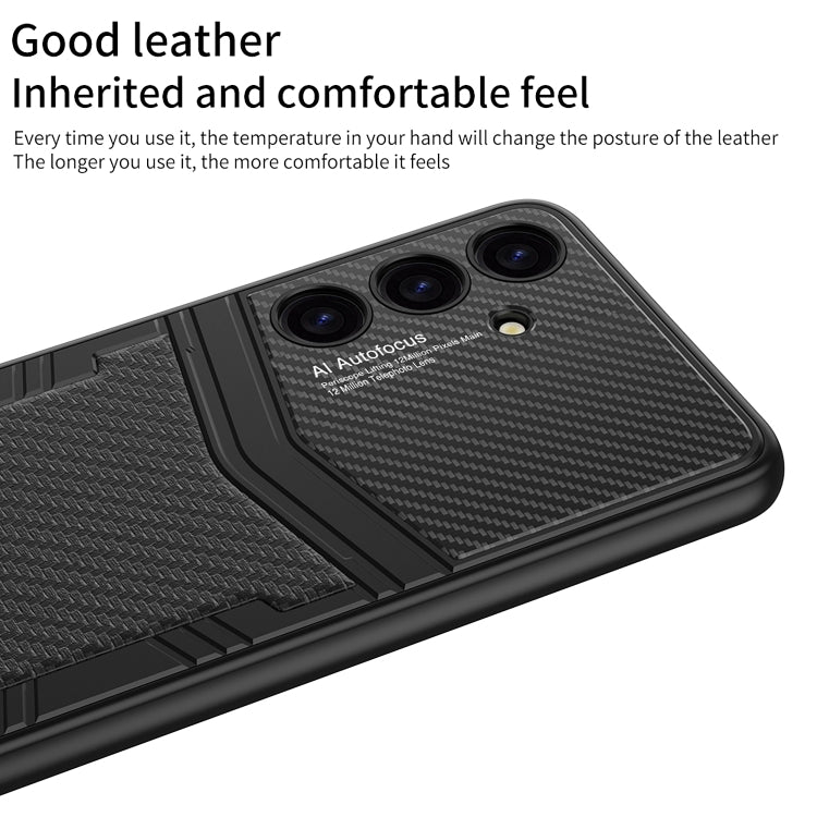 For Samsung Galaxy S24+ 5G GKK TPU + PU Full Coverage Phone Case(Vertical Texture) - free shipping - PMC TechLife - Order now!