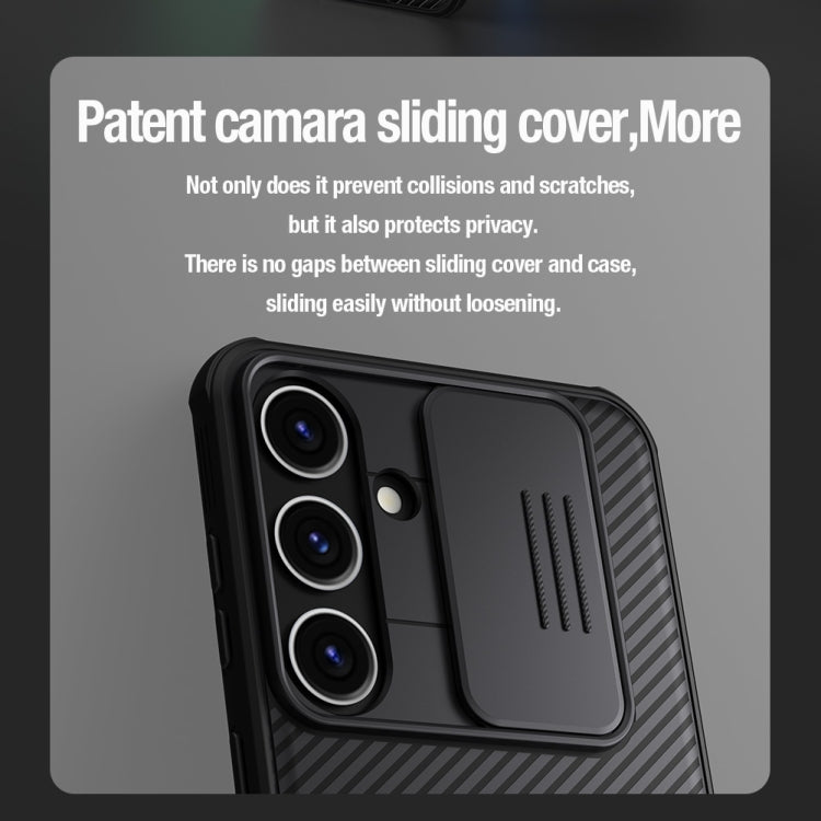 For Samsung Galaxy S24+ 5G NILLKIN Black Mirror Pro Series Camshield PC Phone Case(Black) - Galaxy S24+ 5G Cases by NILLKIN | Online Shopping South Africa | PMC TechLife | Buy Now Pay Later Mobicred