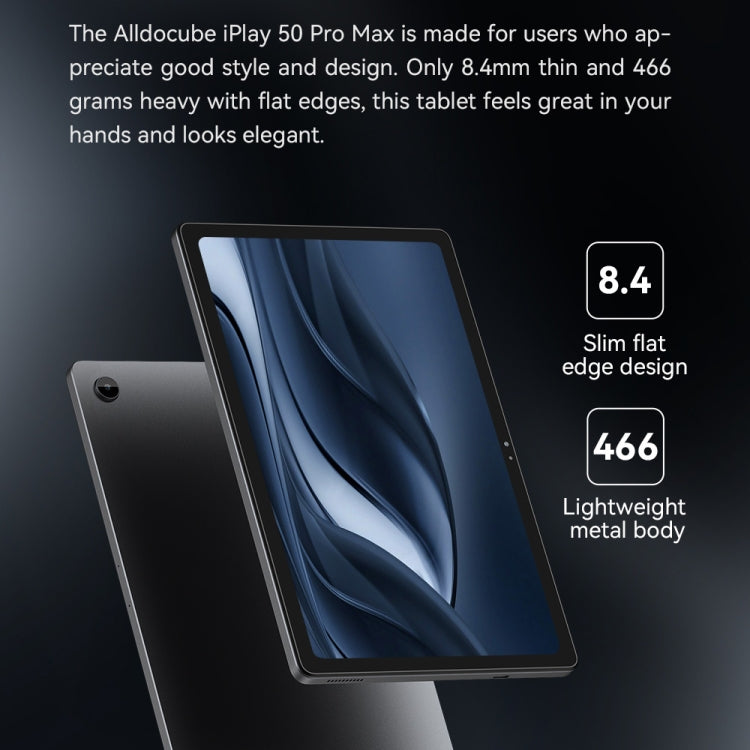 ALLDOCUBE iPlay 50 Pro Max 4G LTE Tablet, 8GB+256GB, 10.4 inch Android 13 Helio G99 Octa Core Support Dual SIM(Grey) - free shipping - PMC TechLife - Order now!
