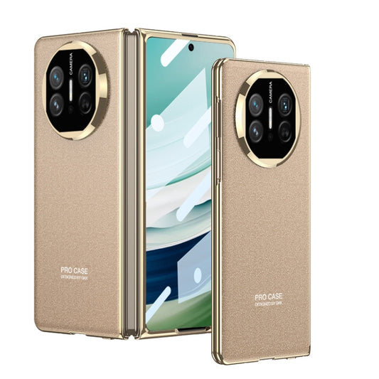 For Huawei Mate X5 GKK AG Phantom Privacy Full Coverage Integrated Phone Case(Gold) - Huawei Cases by GKK | Online Shopping South Africa | PMC Jewellery | Buy Now Pay Later Mobicred