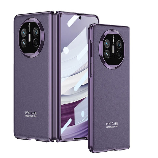 For Huawei Mate X5 GKK AG Phantom Privacy Full Coverage Integrated Phone Case(Purple) - Huawei Cases by GKK | Online Shopping South Africa | PMC Jewellery | Buy Now Pay Later Mobicred