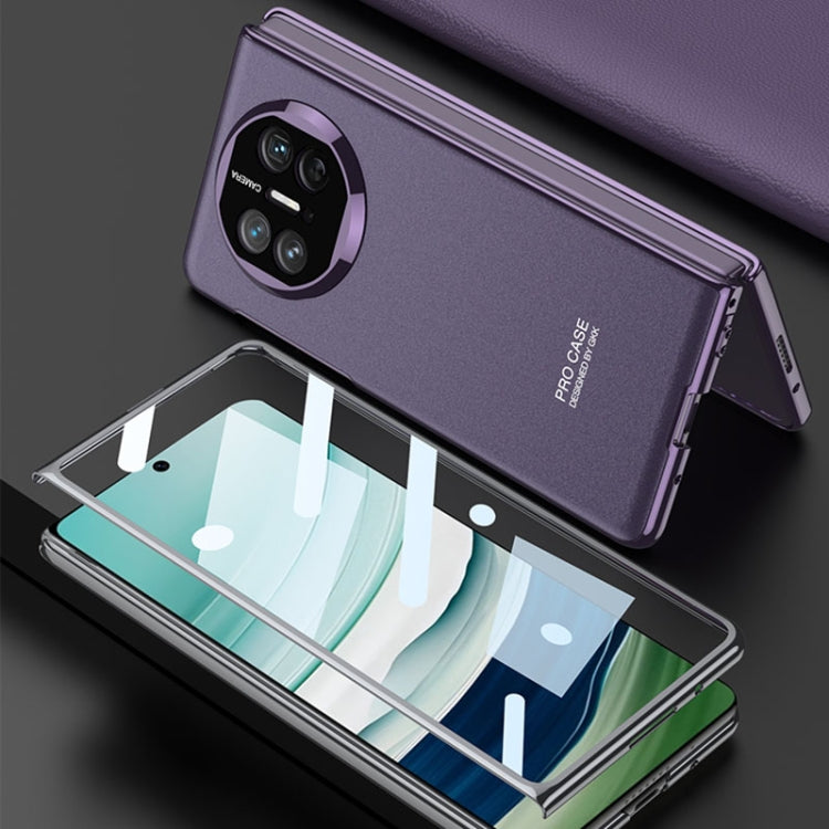 For Huawei Mate X5 GKK AG Phantom Privacy Full Coverage Integrated Phone Case(Purple) - free shipping - PMC TechLife - Order now!