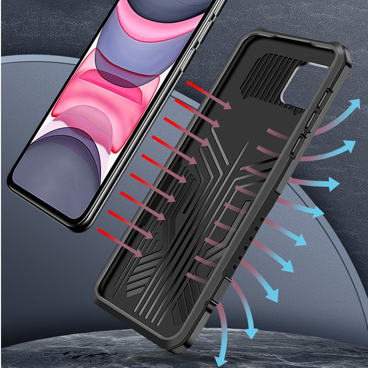 For iPhone 8 & 7 Machine Armor Warrior Shockproof PC + TPU Protective Case(Army Green) - More iPhone Cases by NILLKIN | Online Shopping South Africa | PMC TechLife