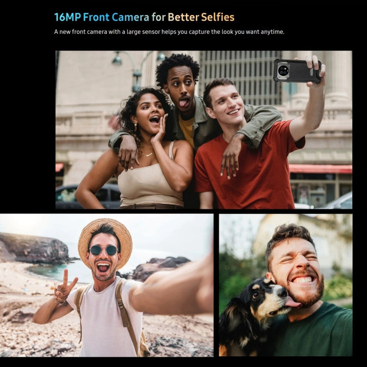 Oukitel WP19 Pro, 8GB+256GB, 6.8 inch MediaTek Helio G99 Octa-core, NFC, Network: 4G(Black) - free shipping - PMC TechLife - Order now!