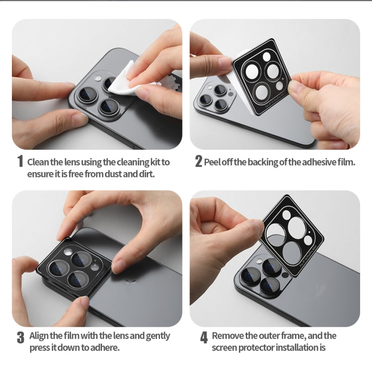 For Samsung Galaxy S24+ 5G NILLKIN Color Mirror Series Lens Film - For Samsung by NILLKIN | Online Shopping South Africa | PMC TechLife | Buy Now Pay Later Mobicred