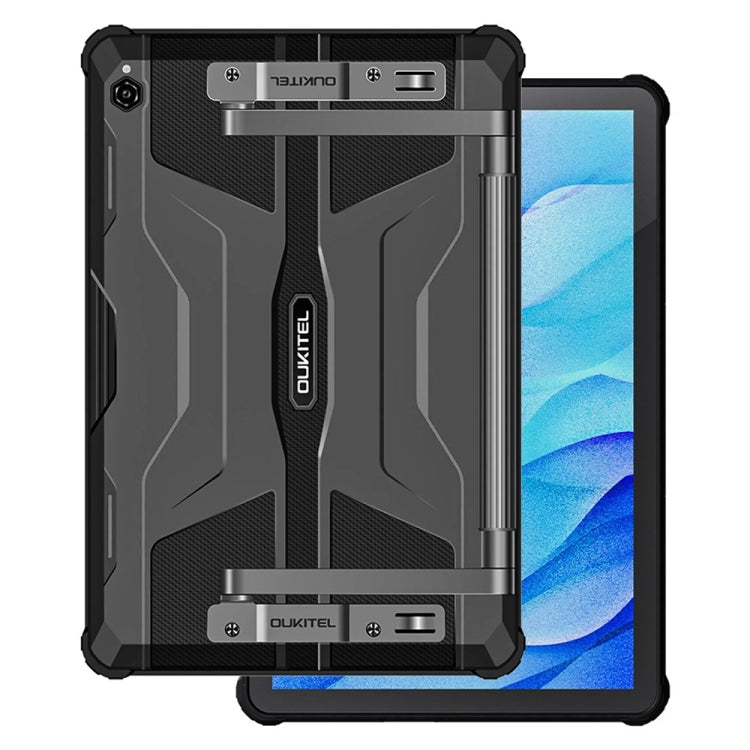 OUKITEL RT6 4G Network IP68/IP69K Rugged Tablet, 8GB+256GB, 10.1 inch Android 13 MediaTek MT8788 Octa Core Support Dual SIM, EU Plug(Black) - Other by OUKITEL | Online Shopping South Africa | PMC Jewellery | Buy Now Pay Later Mobicred