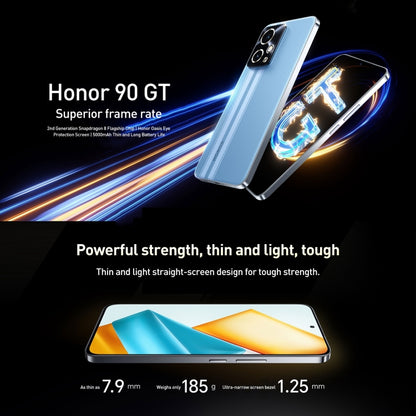 Honor 90 GT, 16GB+256GB , 6.7 inch Magic OS 7.2 Snapdragon 8 Gen 2 Octa Core, Network: 5G, OTG, NFC, Support Google Play(Black) - Honor by Huawei | Online Shopping South Africa | PMC Jewellery | Buy Now Pay Later Mobicred