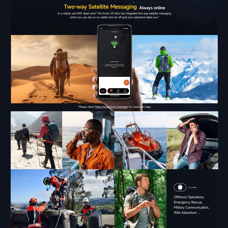 Ulefone Armor 23 Ultra Rugged Phone, 12GB+512GB, 6.78 inch Android 13 MediaTek Dimensity 8020 Octa Core up to 2.6GHz, Network: 5G, NFC, OTG, Satellite Messaging(Elite Black) - Ulefone by Ulefone | Online Shopping South Africa | PMC Jewellery | Buy Now Pay Later Mobicred