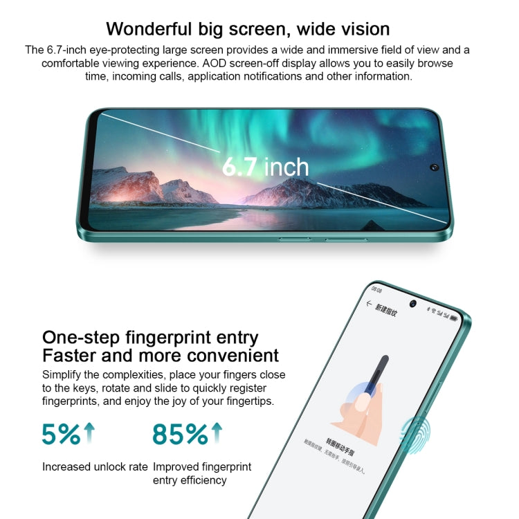 HUAWEI Enjoy 70 Pro, 8GB+128GB, Side Fingerprint Identification, 6.7 inch HarmonyOS 4.0 Qualcomm Snapdragon 680 Octa Core 2.4GHz, Network: 4G, OTG, Not Support Google Play(White) - Huawei Mate & P by Huawei | Online Shopping South Africa | PMC Jewellery | Buy Now Pay Later Mobicred