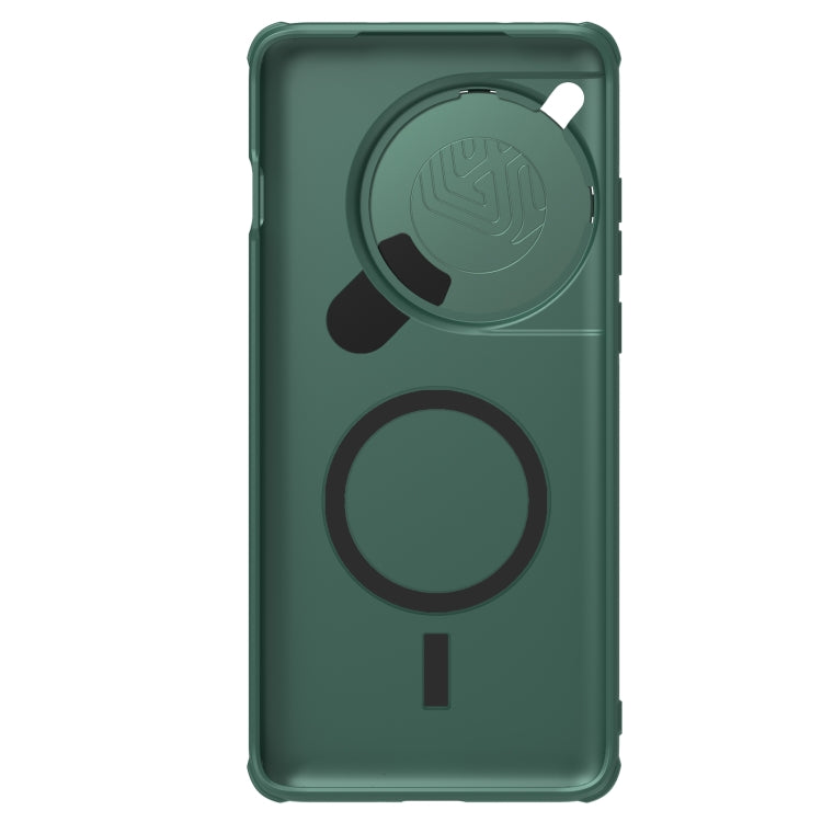 For OnePlus 12 NILLKIN CamShield Prop MagSafe Magnetic PC Phone Case(Green) - OnePlus Cases by NILLKIN | Online Shopping South Africa | PMC Jewellery