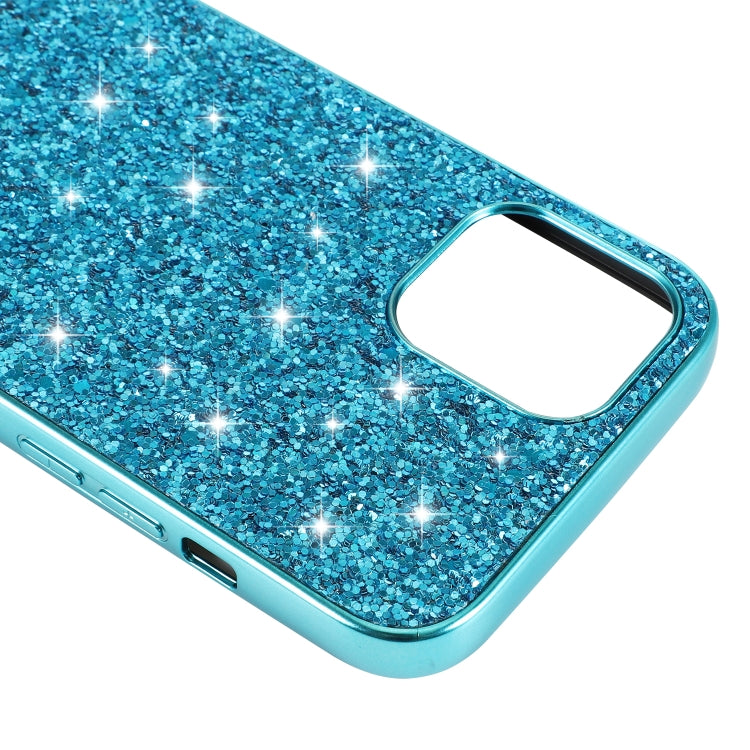 For iPhone 12 mini Glitter Powder Shockproof TPU Protective Case(Rose Gold) - free shipping - PMC TechLife - Order now!
