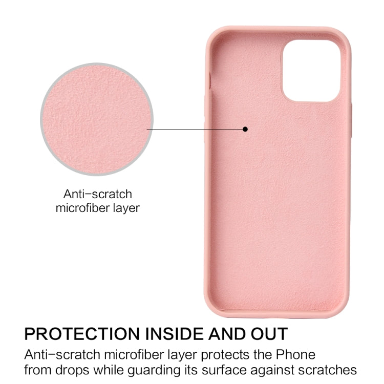 For iPhone 12 / 12 Pro Solid Color Liquid Silicone Shockproof Protective Case(Emerald Green) - free shipping - PMC TechLife - Order now!