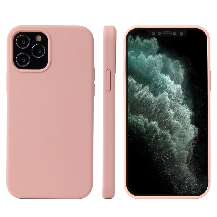 For iPhone 12 / 12 Pro Solid Color Liquid Silicone Shockproof Protective Case(Emerald Green) - free shipping - PMC TechLife - Order now!
