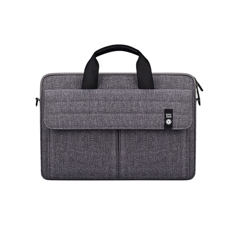 ST08 Handheld Briefcase Carrying Storage Bag without Shoulder Strap for 15.4 inch Laptop(Grey) - 15 inch by PMC TechLife | Online Shopping South Africa | PMC TechLife | Buy Now Pay Later Mobicred