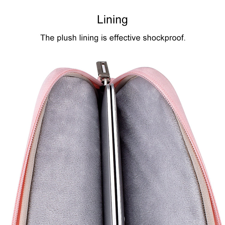 ST08 Handheld Briefcase Carrying Storage Bag without Shoulder Strap for 15.4 inch Laptop(Grey) - 15 inch by PMC TechLife | Online Shopping South Africa | PMC TechLife | Buy Now Pay Later Mobicred