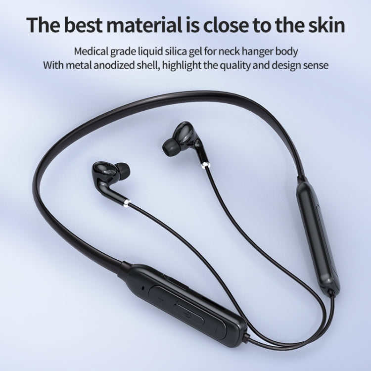M60 8D Surround Sound Wireless Neck-mounted 5.1 Bluetooth Earphone Support TF Card MP3 Mode(Red) - Neck-mounted Earphone by PMC TechLife | Online Shopping South Africa | PMC TechLife
