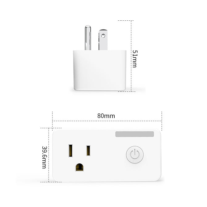 SA-004 10A EWeLink APP Remote Timing WiFi Smart Socket Works with Alexa and Google Home, US Plug - Smart Socket by PMC TechLife | Online Shopping South Africa | PMC TechLife
