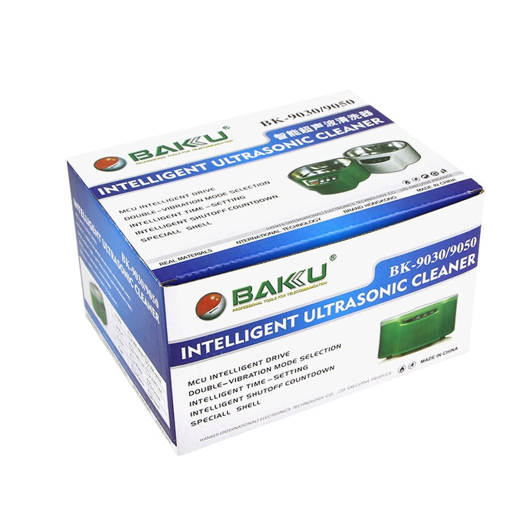 BAKU BK-9050 30W / 50W Adjustable 0.6L LCD Display Ultrasonic Cleaner, AC 110V(Green) - Ultrasonic Cleaner by BAKU | Online Shopping South Africa | PMC Jewellery | Buy Now Pay Later Mobicred