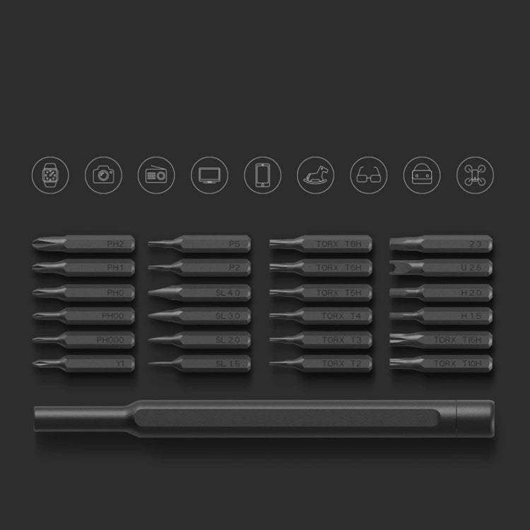 Original Xiaomi Mijia Wiha Daily Use Screwdriver Kit 24 in 1 Precision Magnetic Bits Aluminum Box Mijia Wiha Screw Driver Set - Screwdriver by Xiaomi | Online Shopping South Africa | PMC Jewellery | Buy Now Pay Later Mobicred