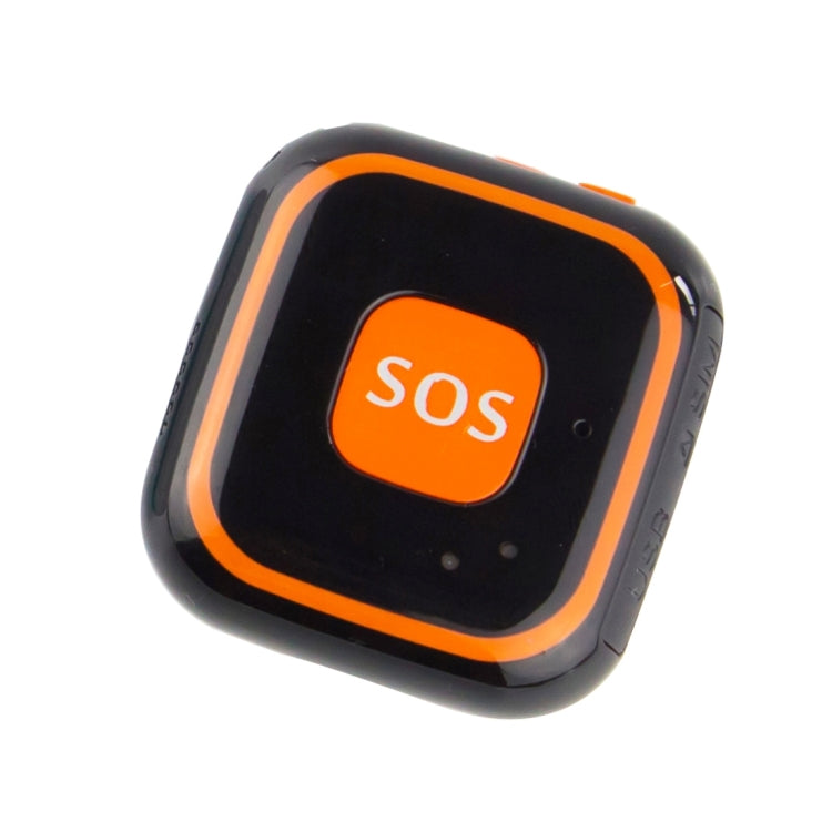 V28 Necklace Style GSM Mini LBS WiFi AGPS Tracker SOS Communicator(Black) - Personal Tracker by PMC TechLife | Online Shopping South Africa | PMC TechLife
