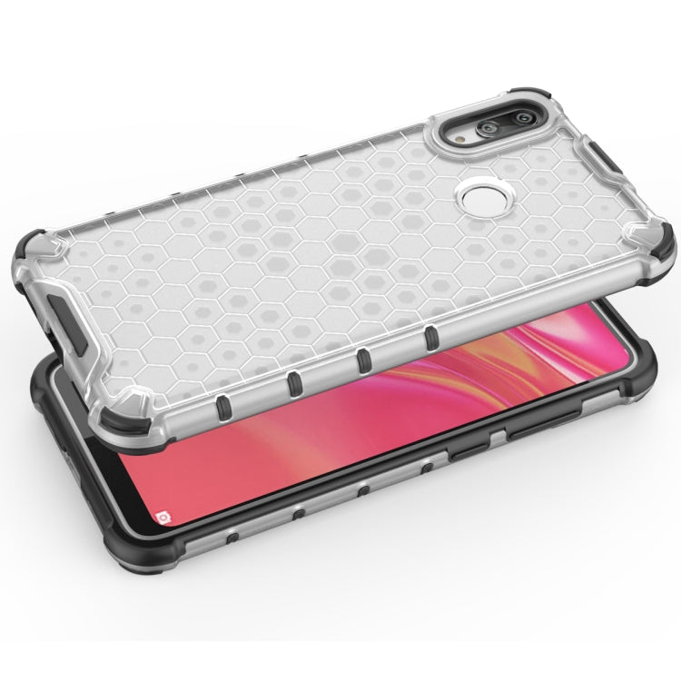Honeycomb Shockproof PC + TPU Case for Huawei Y7(2019) (Black) - Huawei Cases by PMC TechLife | Online Shopping South Africa | PMC TechLife | Buy Now Pay Later Mobicred