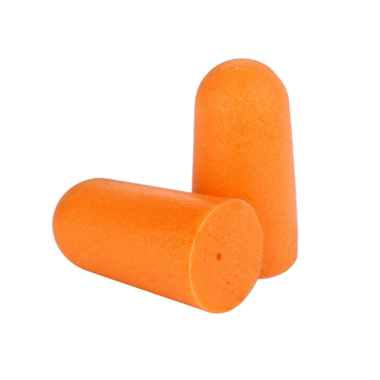 Ten Pairs Non-toxic Orange Soft Memory Foam Material Earplug for Sleeping(Orange) - Ear Care Tools by PMC TechLife | Online Shopping South Africa | PMC TechLife