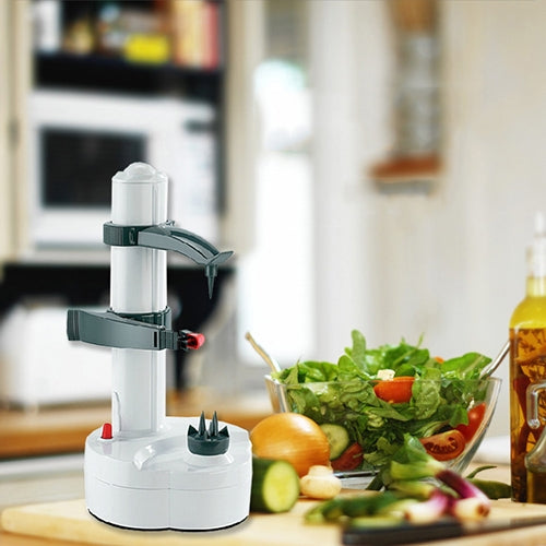 Multifunction Stainless Steel Electric Vegetables Fruit Apple Peeler Peeling Automatic Peeling Machine - Cutter & Peeler by PMC TechLife | Online Shopping South Africa | PMC TechLife | Buy Now Pay Later Mobicred