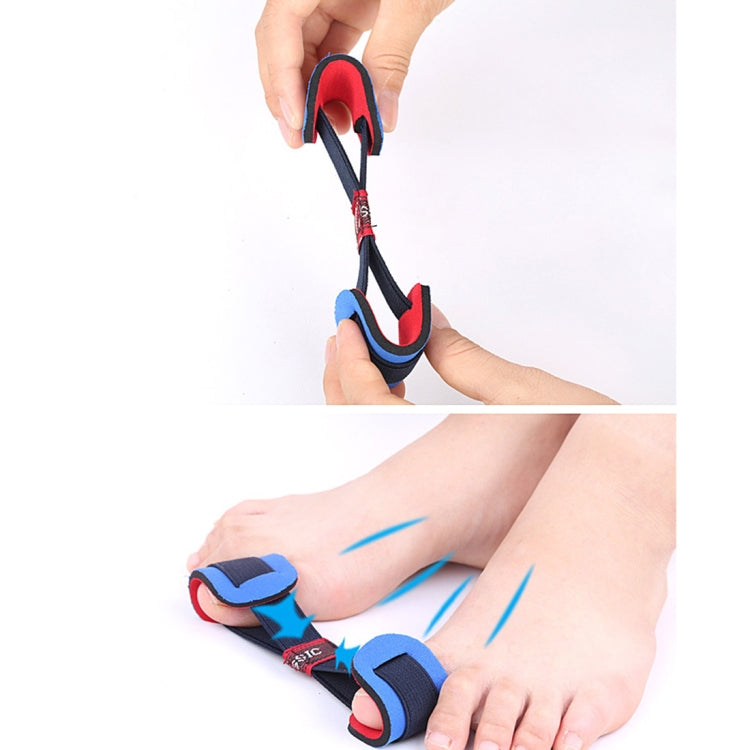 Big Toe Stretcher Corrector Feet Care Elastic Band Tensile Band(Blue) - Corrector by PMC Jewellery | Online Shopping South Africa | PMC Jewellery