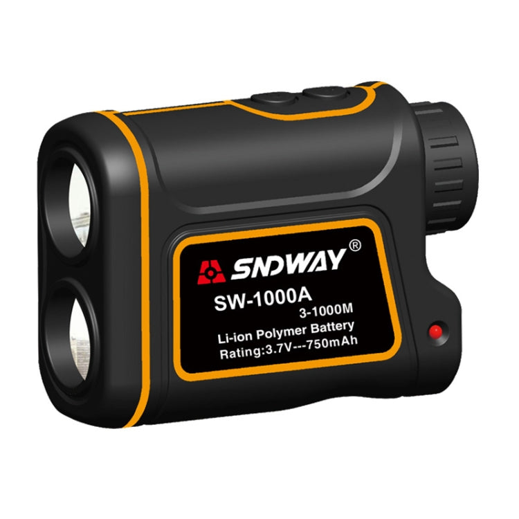 SNDWAY SW1000A Handheld Outdoor Waterproof Telescope Range Finder Distance Measurer, 1000m - Laser Rangefinder by SNDWAY | Online Shopping South Africa | PMC Jewellery | Buy Now Pay Later Mobicred