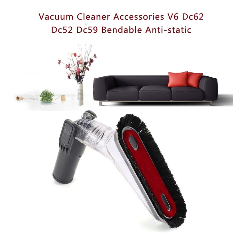 D907 Vacuum Cleaner Bendable Anti-static Brush Head for Dyson DC62 / DC52 / DC59 / V6 - Dyson Accessories by PMC Jewellery | Online Shopping South Africa | PMC Jewellery