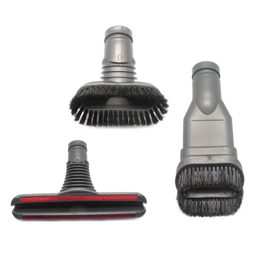XD969 3 in 1 Round Brush + Stiff Brush + Bed Brush for Dyson Vacuum Cleaner - Dyson Accessories by PMC Jewellery | Online Shopping South Africa | PMC Jewellery