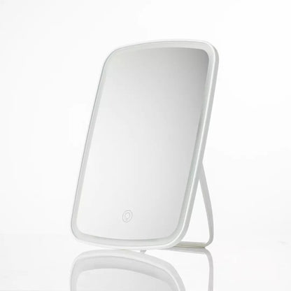 Original Xiaomi Youpin jordan&judy Single-sided Square Desktop LED Cosmetic Mirror - Mirror by Xiaomi | Online Shopping South Africa | PMC Jewellery | Buy Now Pay Later Mobicred