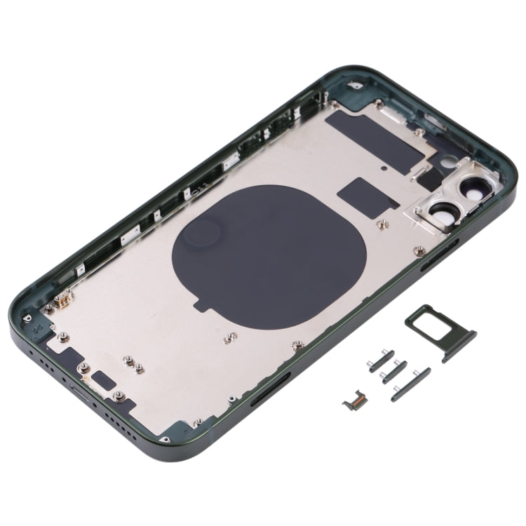 Frosted Frame Back Housing Cover with Appearance Imitation of iP13 Pro for iPhone 11(Green) - Back Cover by PMC TechLife | Online Shopping South Africa | PMC TechLife