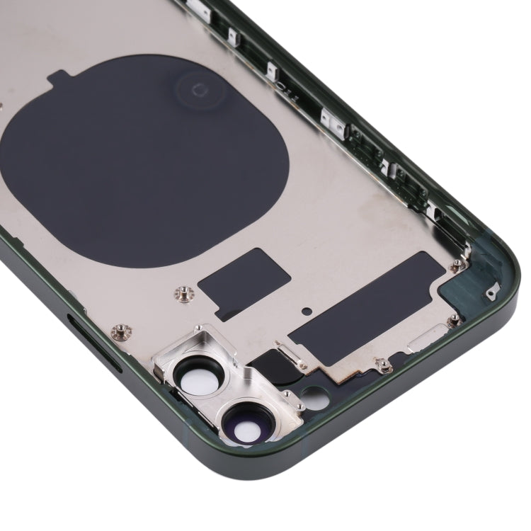 Frosted Frame Back Housing Cover with Appearance Imitation of iP13 Pro for iPhone 11(Green) - Back Cover by PMC TechLife | Online Shopping South Africa | PMC TechLife