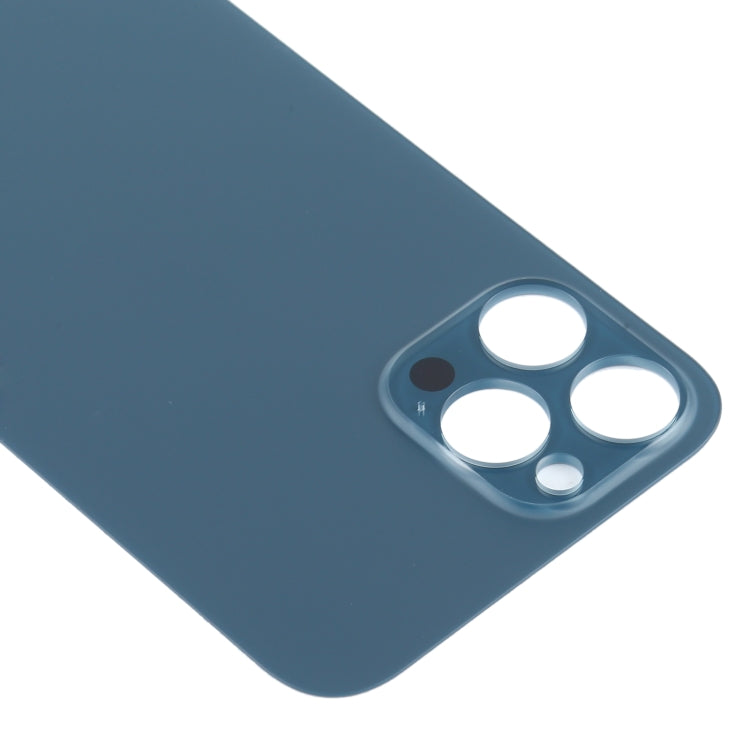 Easy Replacement Big Camera Hole Battery Back Cover for iPhone 12 Pro Max(Blue) - Back Cover by PMC TechLife | Online Shopping South Africa | PMC TechLife