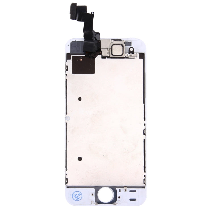 10 PCS TFT LCD Screen for iPhone 5S  Digitizer Full Assembly with Front Camera (White) - iPhone 5 Parts by PMC Jewellery | Online Shopping South Africa | PMC Jewellery