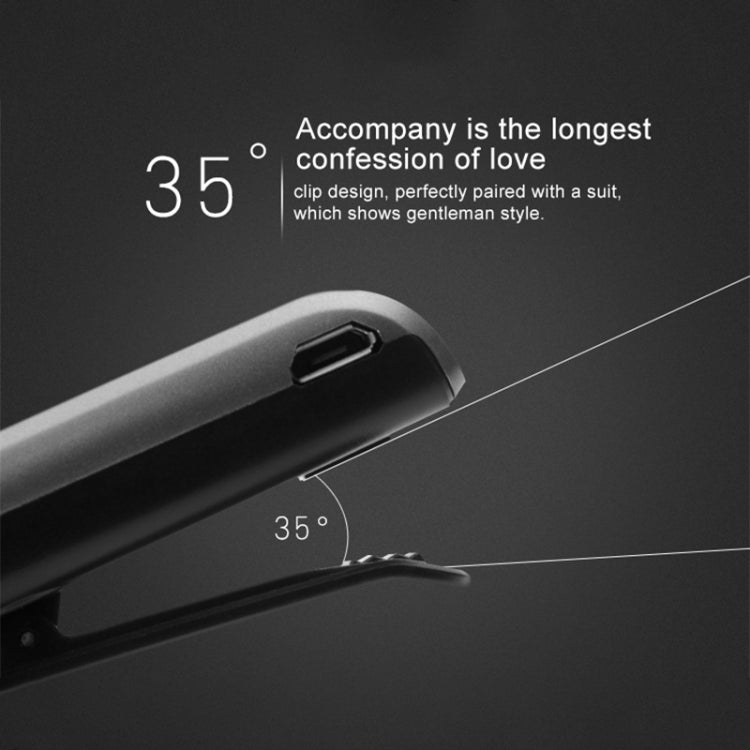 Fineblue F910 CSR4.1 Retractable Cable Caller Vibration Reminder Anti-theft Bluetooth Headset(Grey) - free shipping - PMC TechLife - Order now!