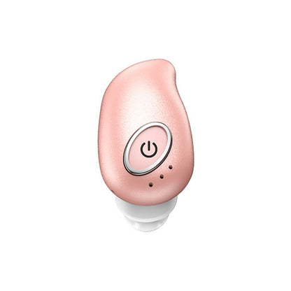 V21 Mini Single Ear Stereo Bluetooth V5.0 Wireless Earphones without Charging Box(Pink) - Bluetooth Earphone by PMC Jewellery | Online Shopping South Africa | PMC Jewellery